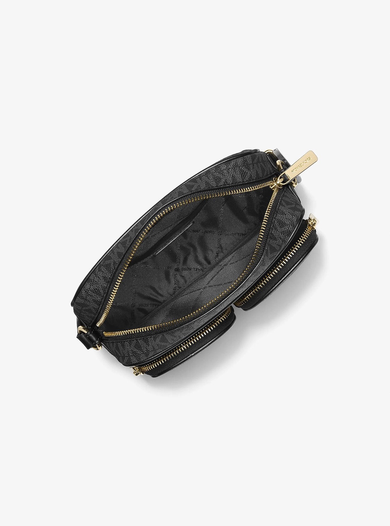 Cartera Michael Kors Jet Set Airpods Logo Black