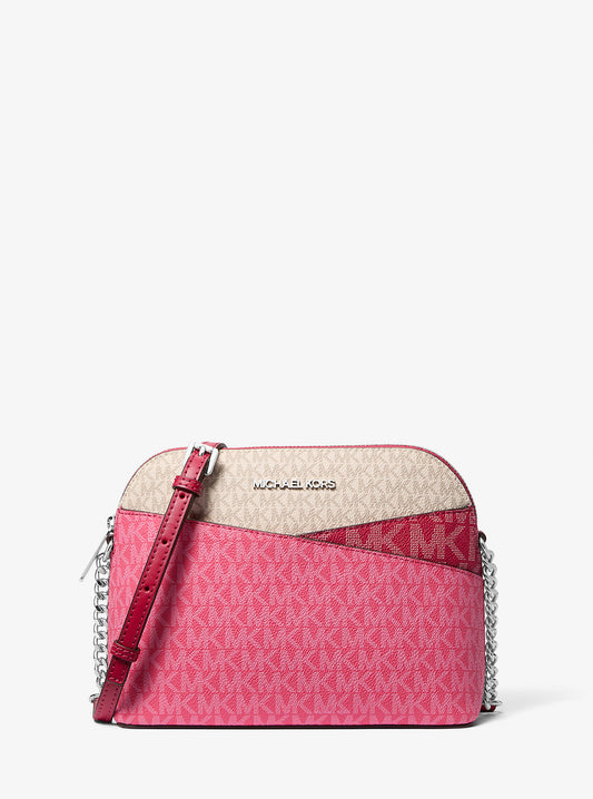 Cartera Michael Kors Dome Color-Block Rosy
