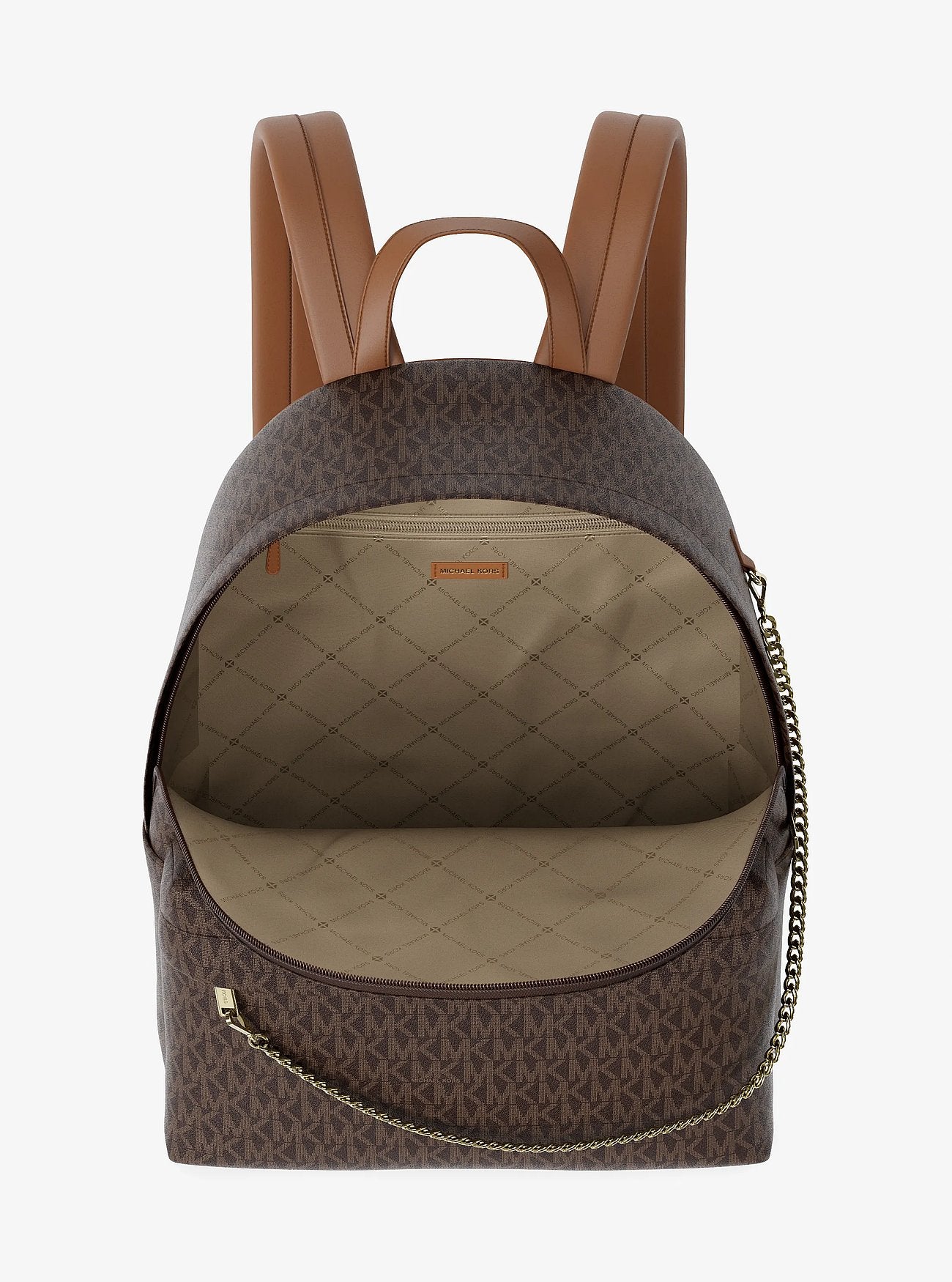 Mochila Michael Kors Slater Large Brown