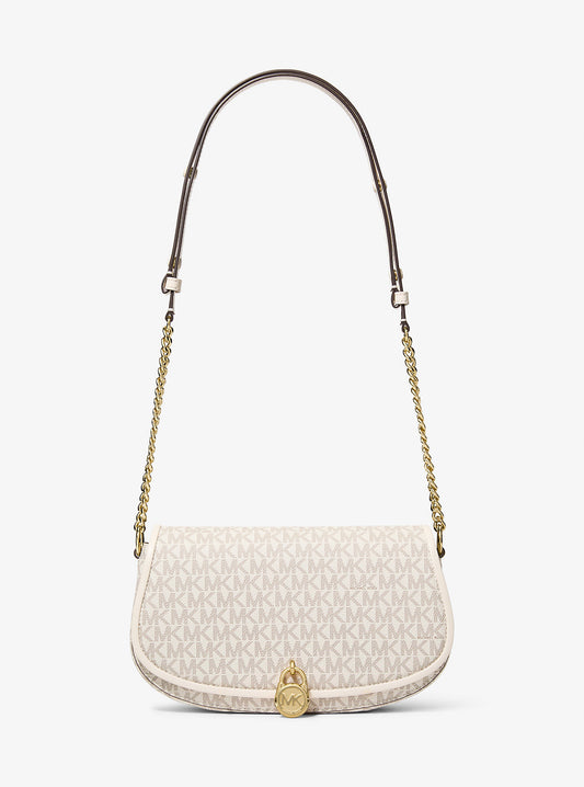 Cartera Michael Kors Mila Signature Vainilla