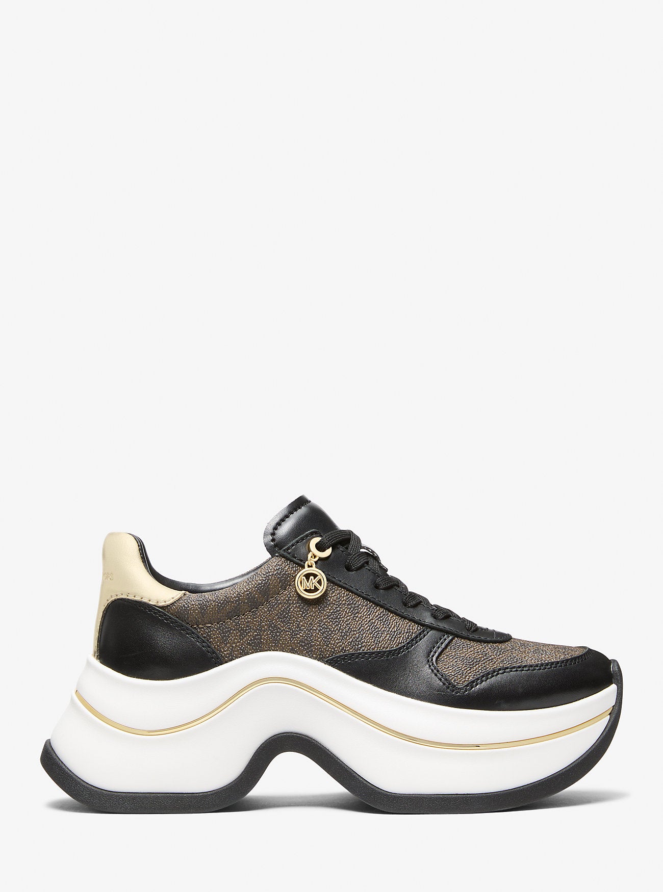 Zapatillas Michael Kors Arla Black Coffee