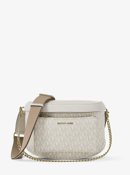Banano Michael Kors Slater Signature Logo Cream
