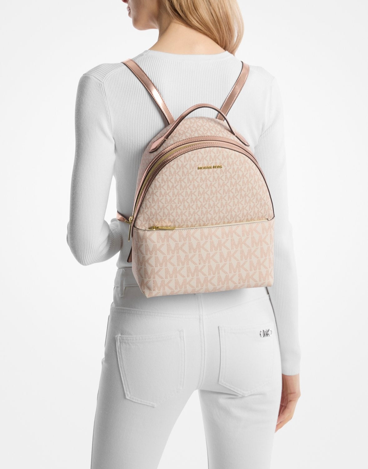 Mochila Michael Kors Sheila Rose Gold