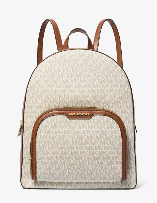 Mochila Michael Kors Jaycee Large Vainilla