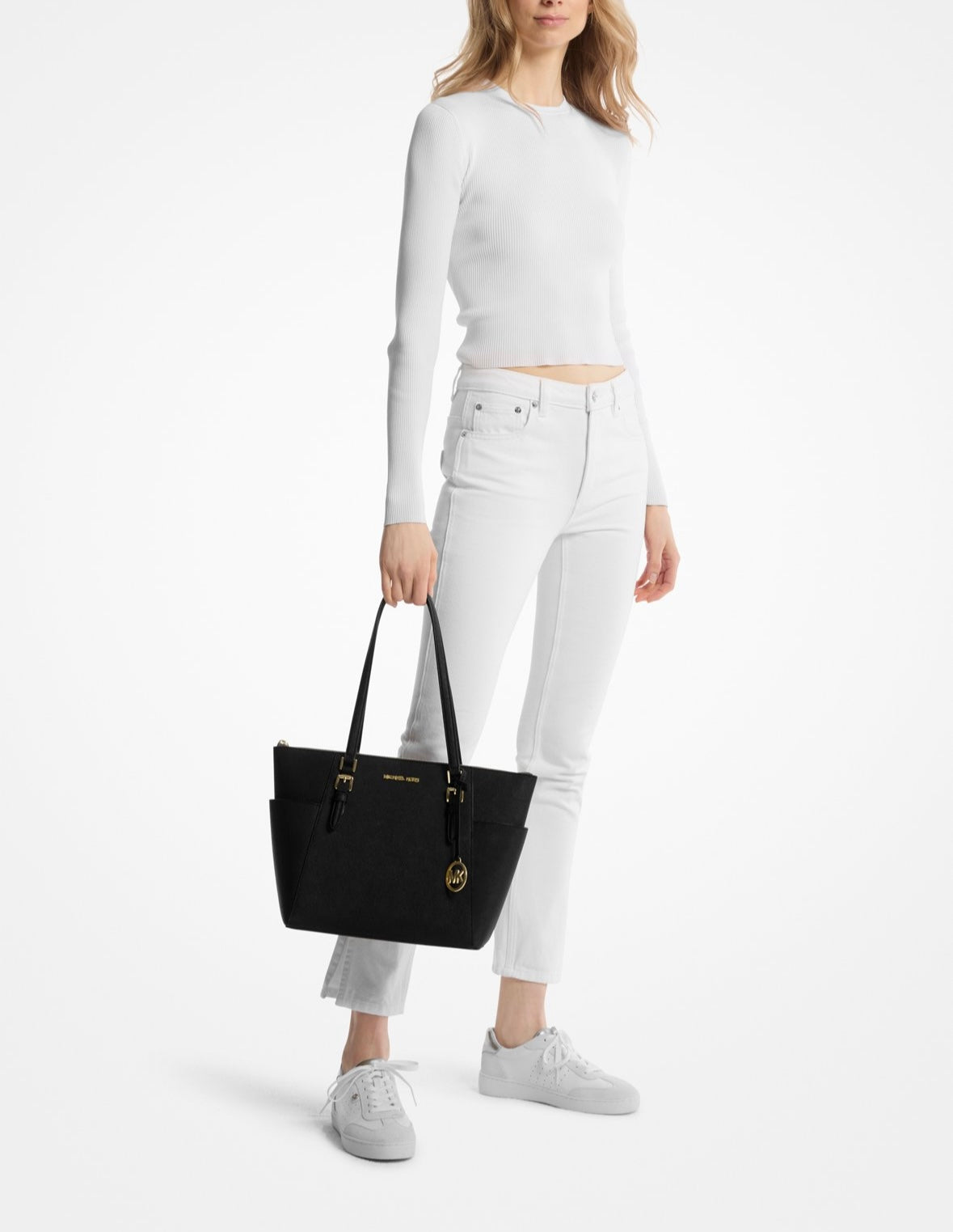 Cartera Michael Kors Charlotte Black