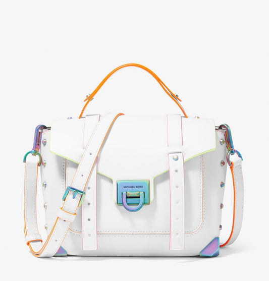 Cartera Michael Kors Manhattan Optic White