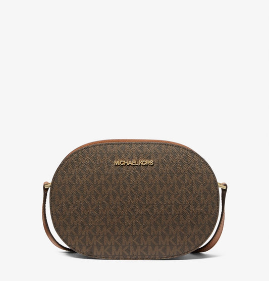 Cartera Michael Kors Oval Jet Set Travel Café