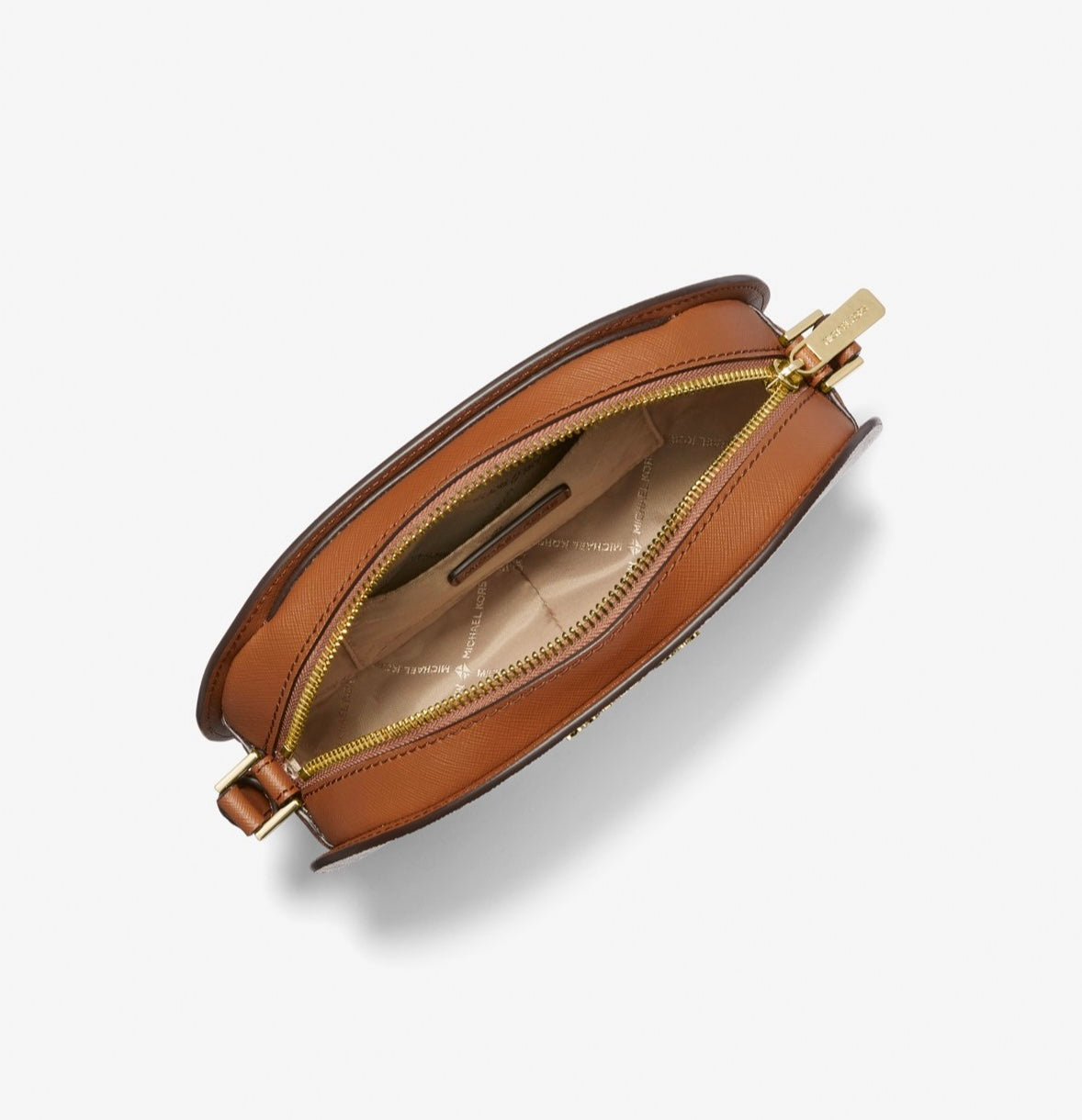 Cartera Michael Kors Oval Jet Set Travel Café