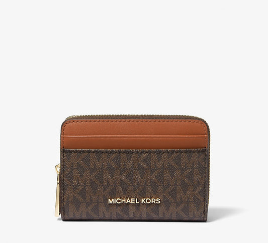 Billetera Michael Kors Zip Café