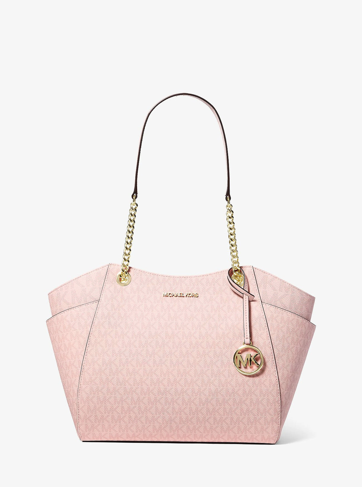 Cartera Michael Kors Signature Logo Shoulder Bag Rosa