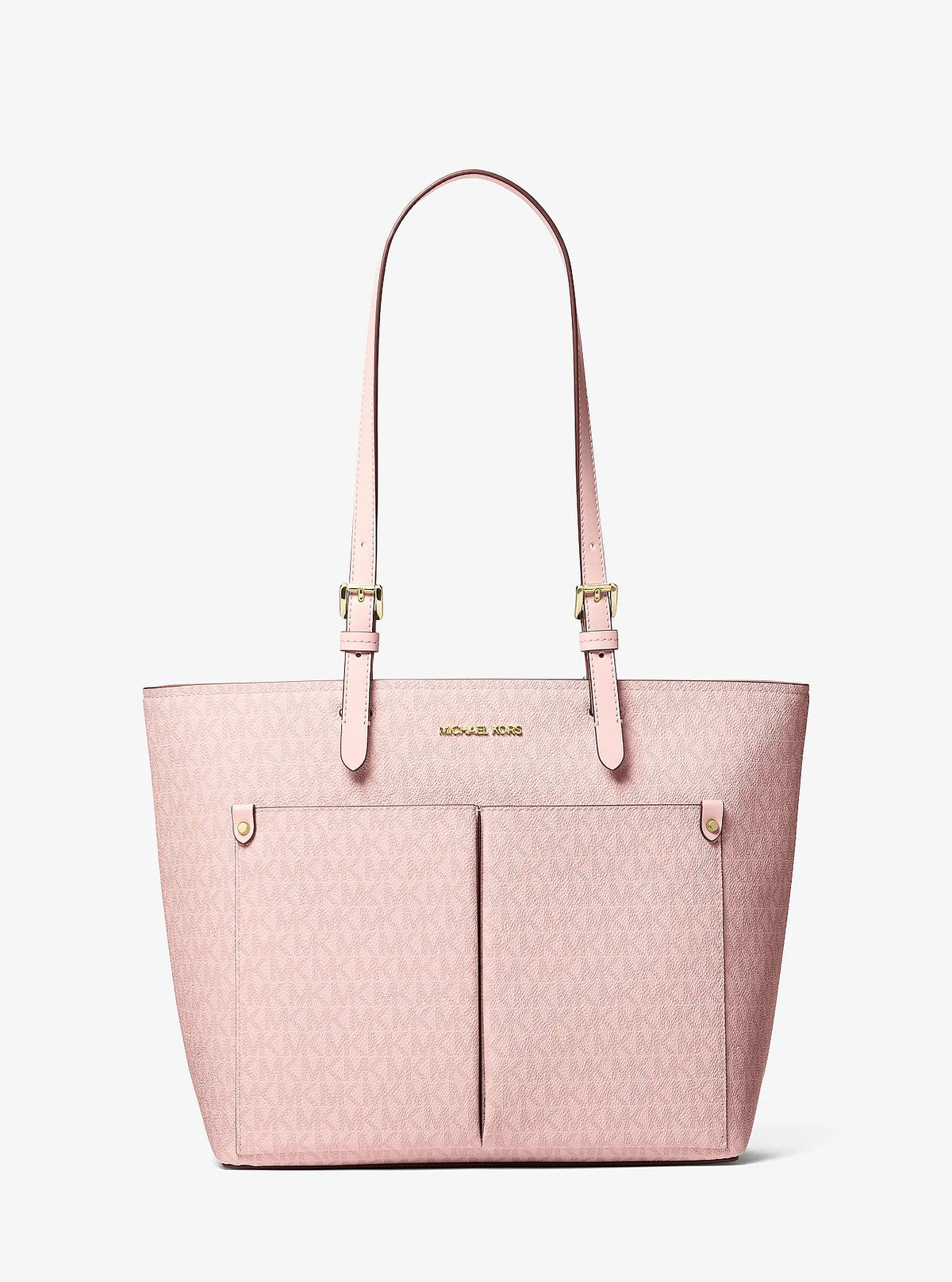 Cartera Michael Kors Pocket Logo Powder Blush