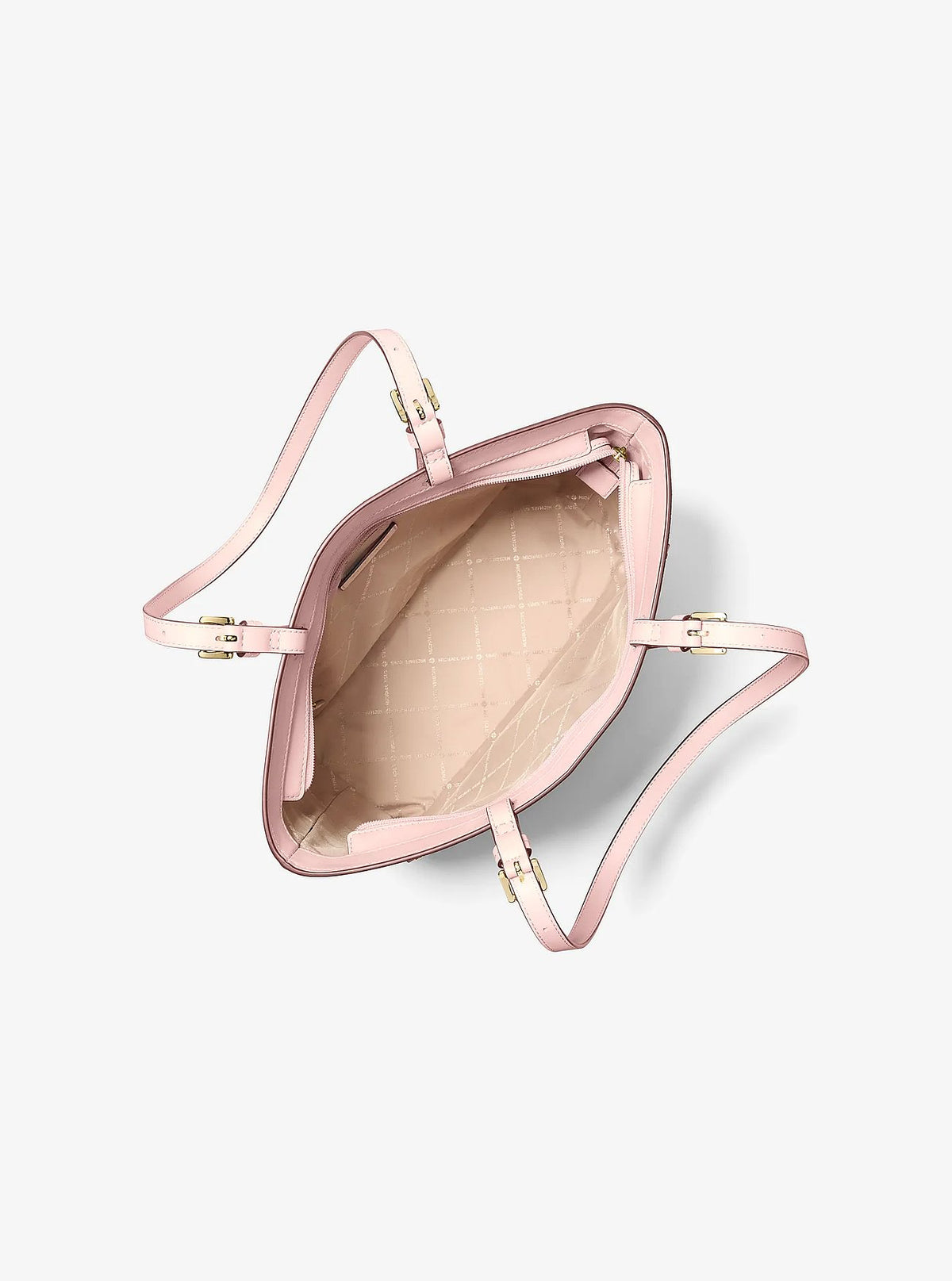 Cartera Michael Kors Pocket Logo Powder Blush