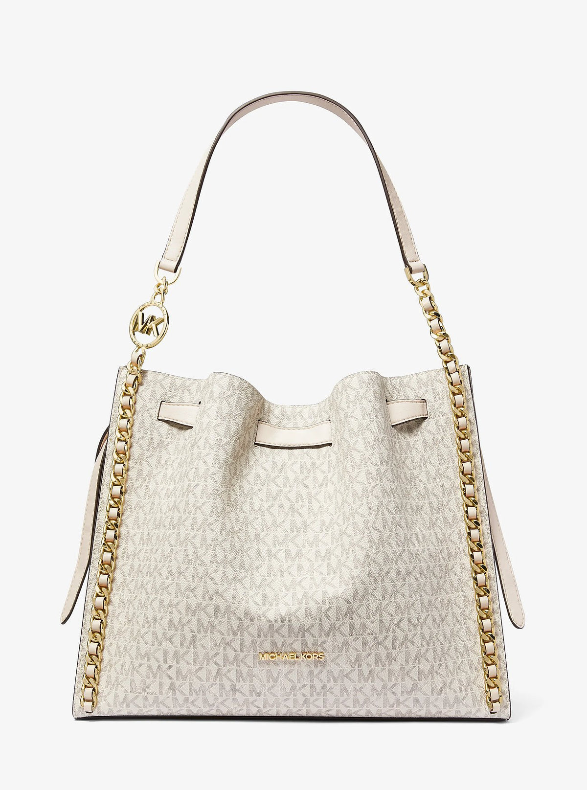 Cartera Michael Kors Mina Signature Cream