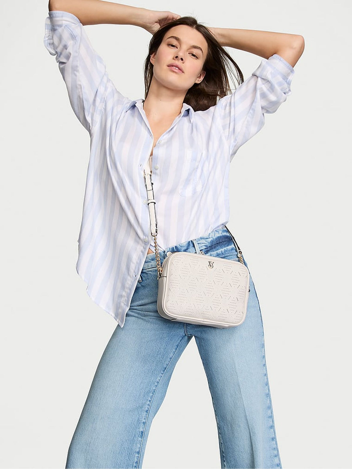 Cartera Victoria's Secret Crossbody White