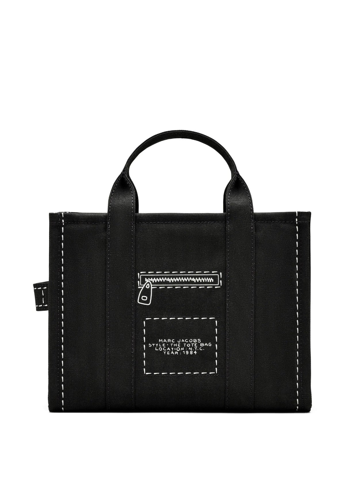 Cartera Marc Jacobs The Trompe L'Oeil Cargo Canvas Tote Bag