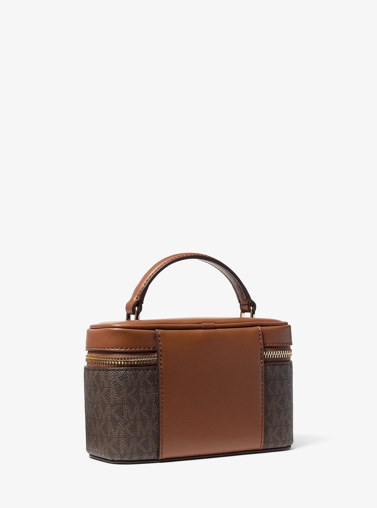 Cartera Michael Kors Vivi Small Vanity Signature Brown