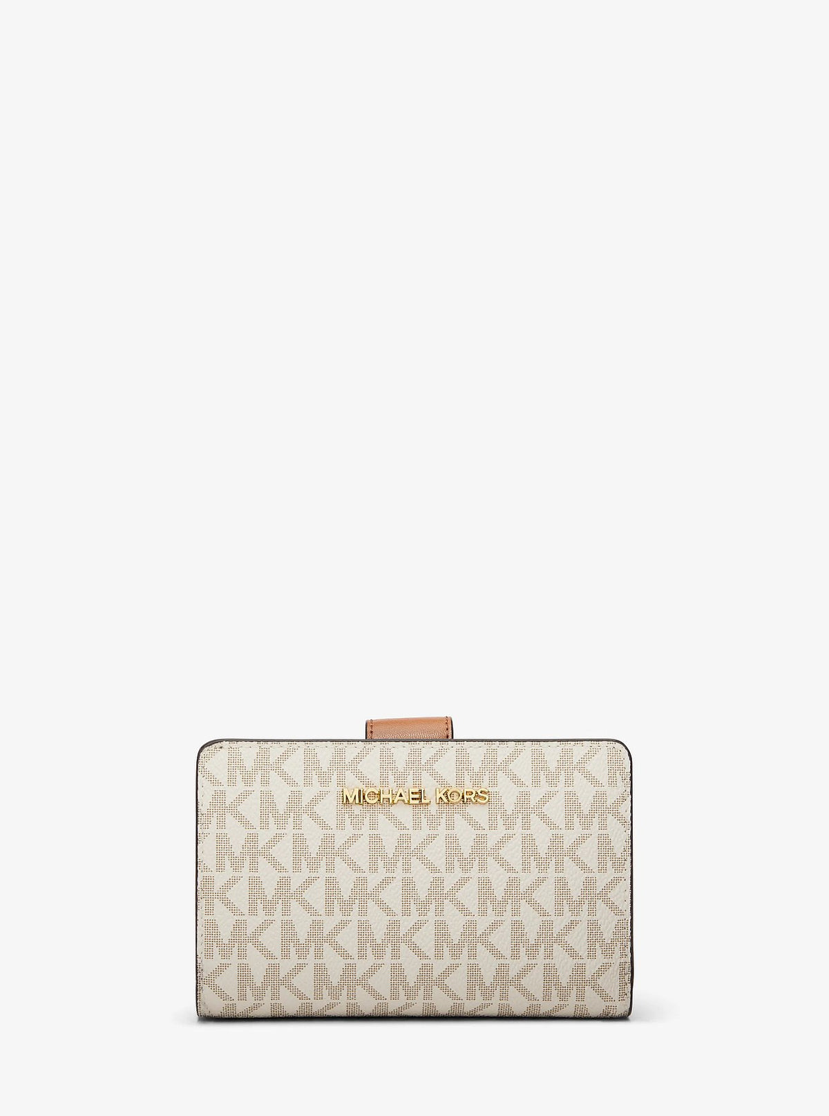 Billetera Michael Kors Billfold Logo Signature Vainilla
