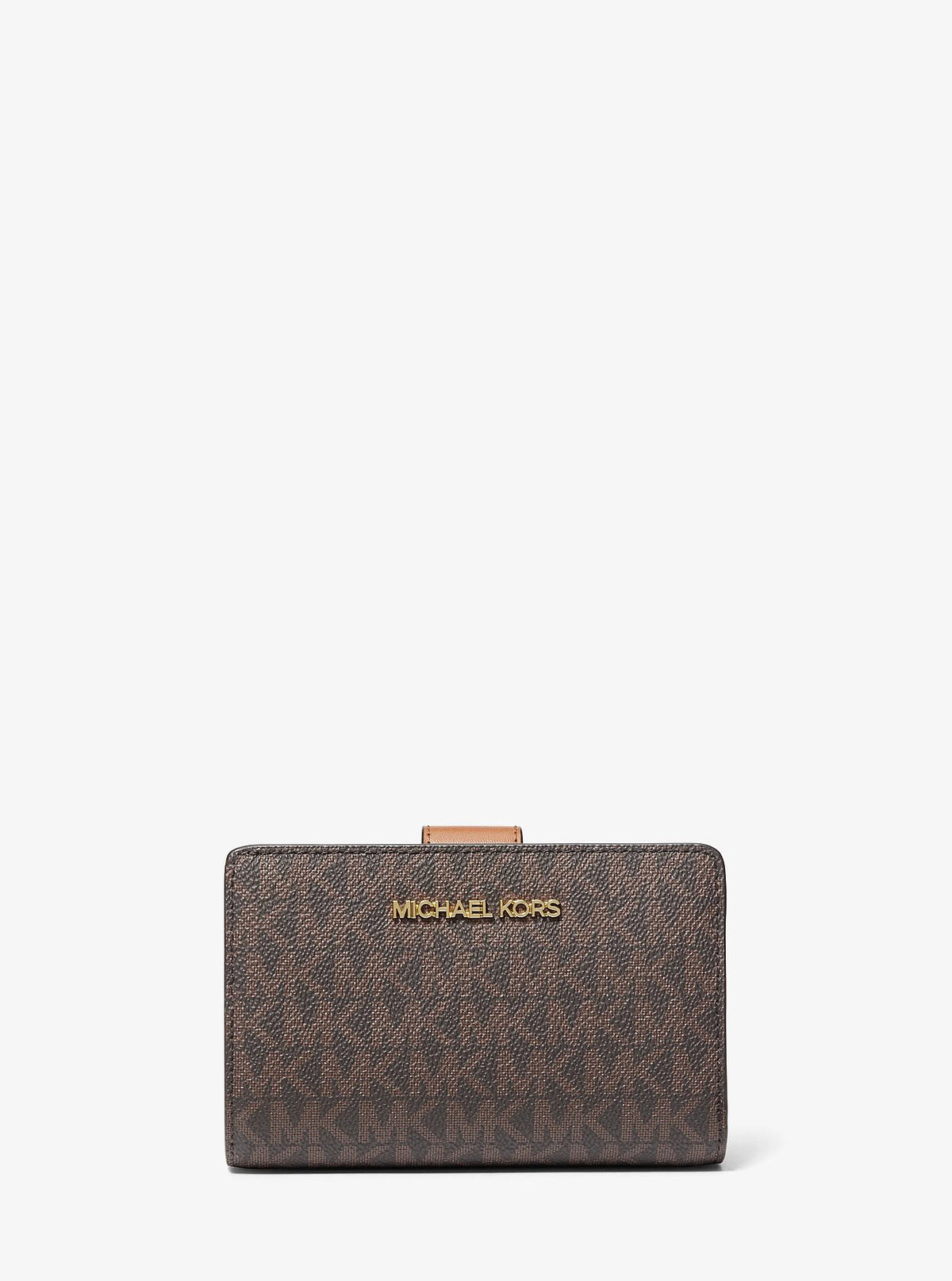 Billetera Michael Kors Billfold Logo Signature Café