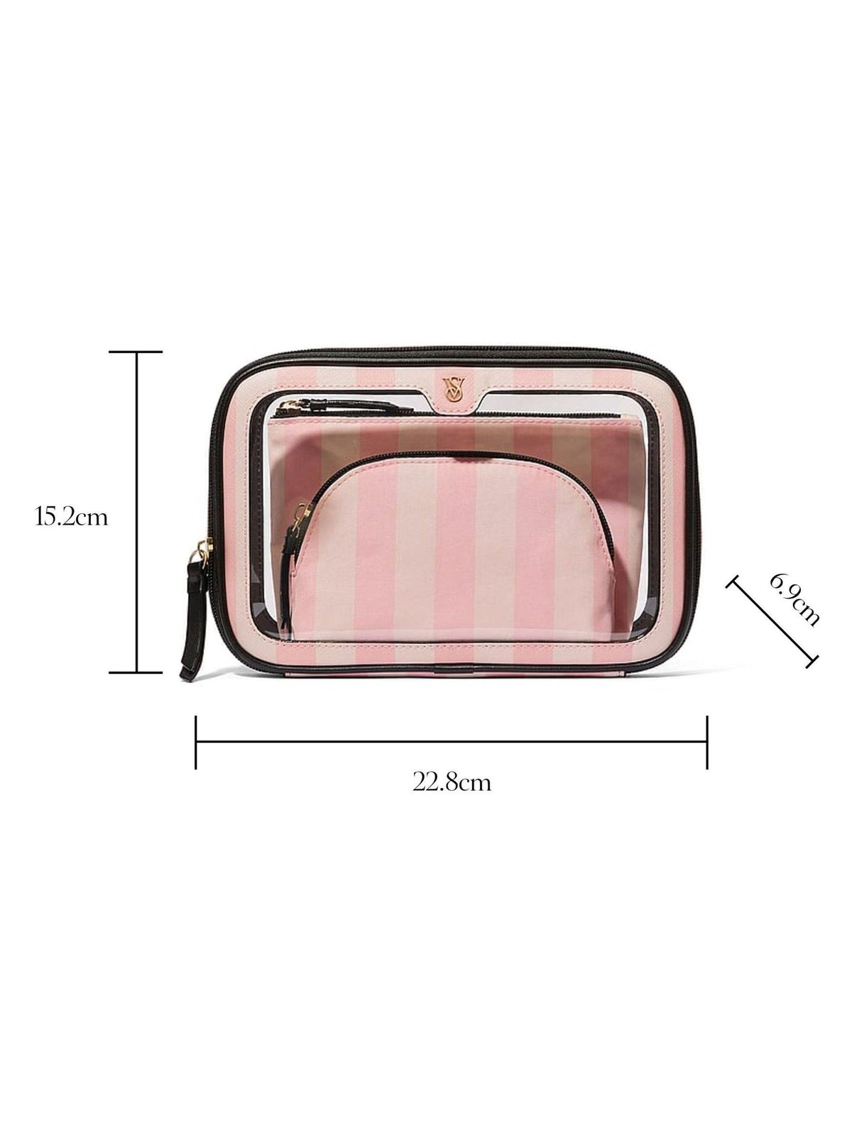 Cosmetiquero 3-Piezas Make Up Bag