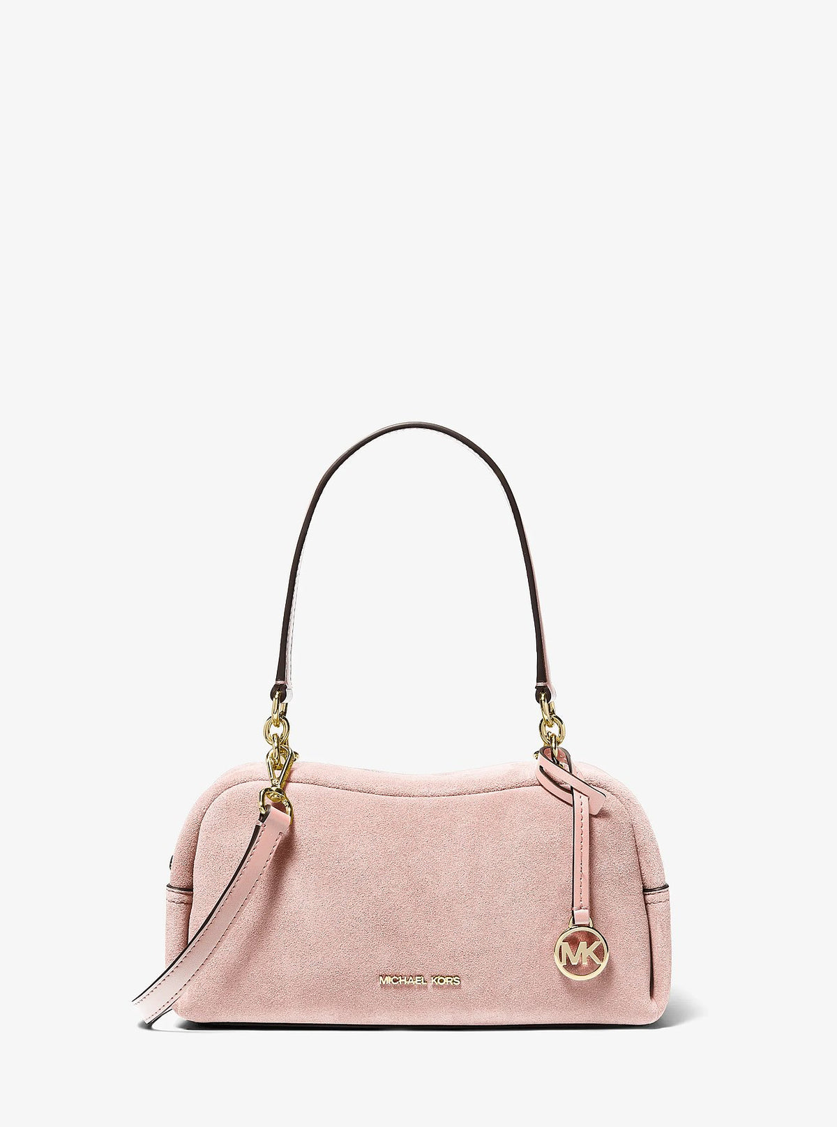 Cartera Michael Kors Cecily Suede Rosa
