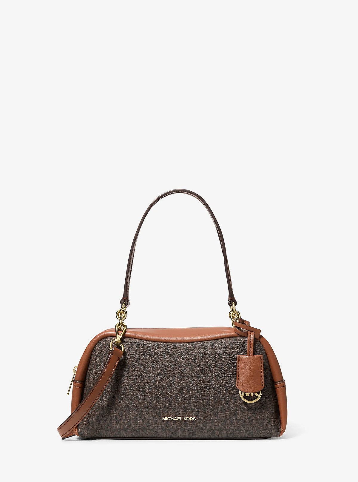 Cartera Michael Kors Cecily Signature Logo Café