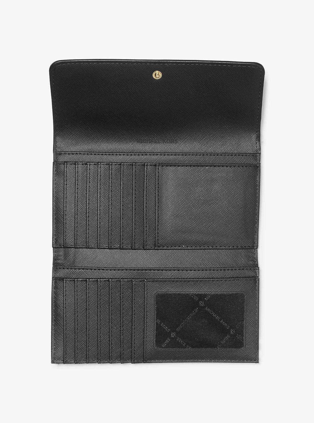 Billetera Michael Kors Tri-Fold Crossgrain Leather
