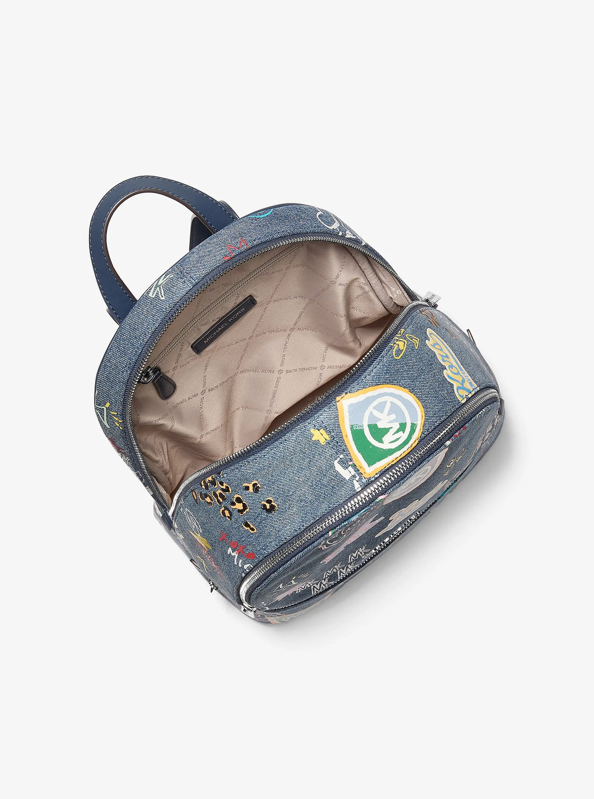 Mochila Michael Kors Rhea Washed Denim