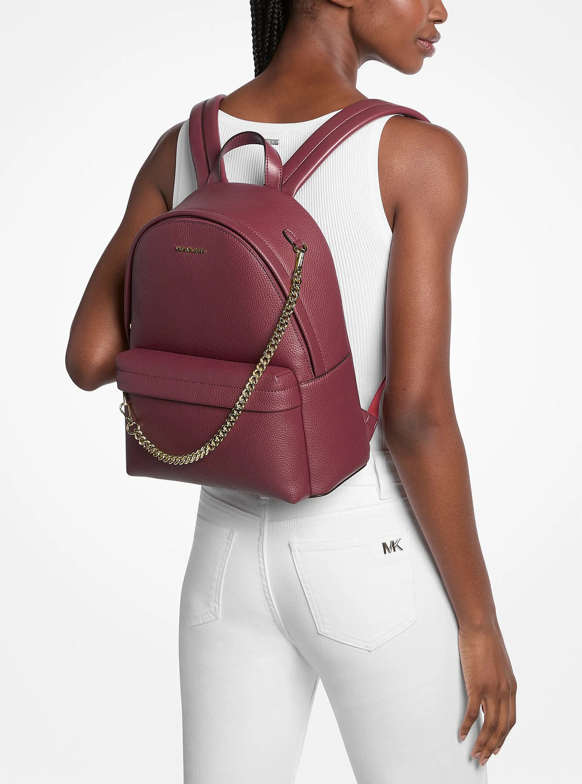 Mochila Michael Kors Slater Cherry