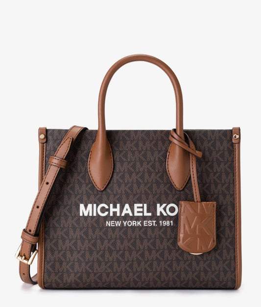 Cartera Michael Kors Mirella Small Brown