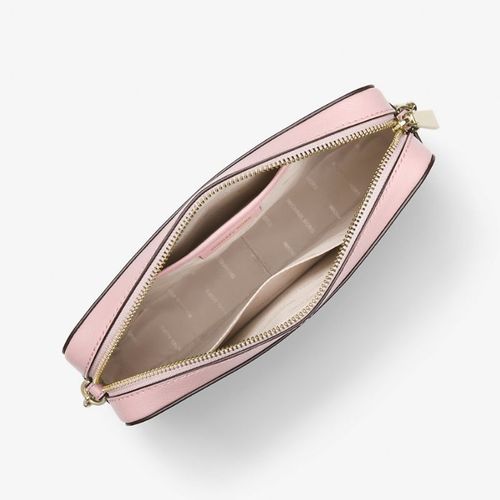 Cartera Michael Kors Clasica Jet Set Saffiano Rosa