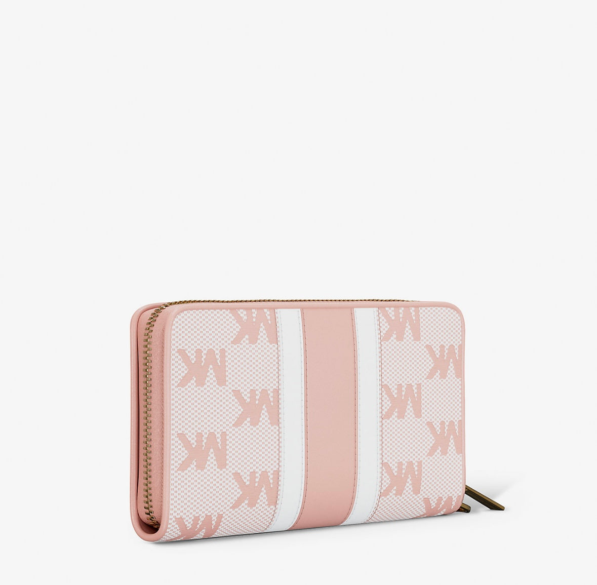 Billetera Michael Kors Jacquard Rosa