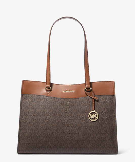 Cartera Michael Kors Jet Set Signature Logo Tote