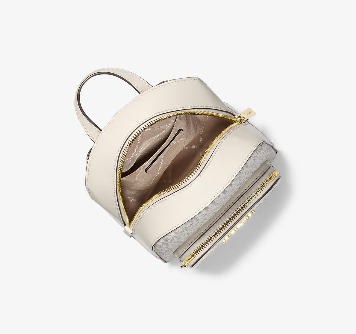 Mochila Mini Michael Kors Jaycee Cream