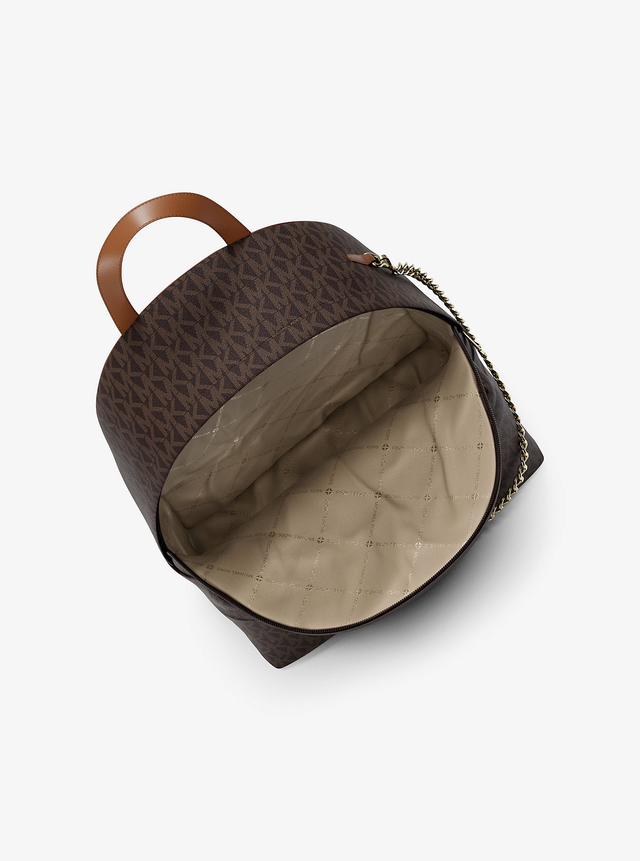 Mochila Michael Kors Slater String Café