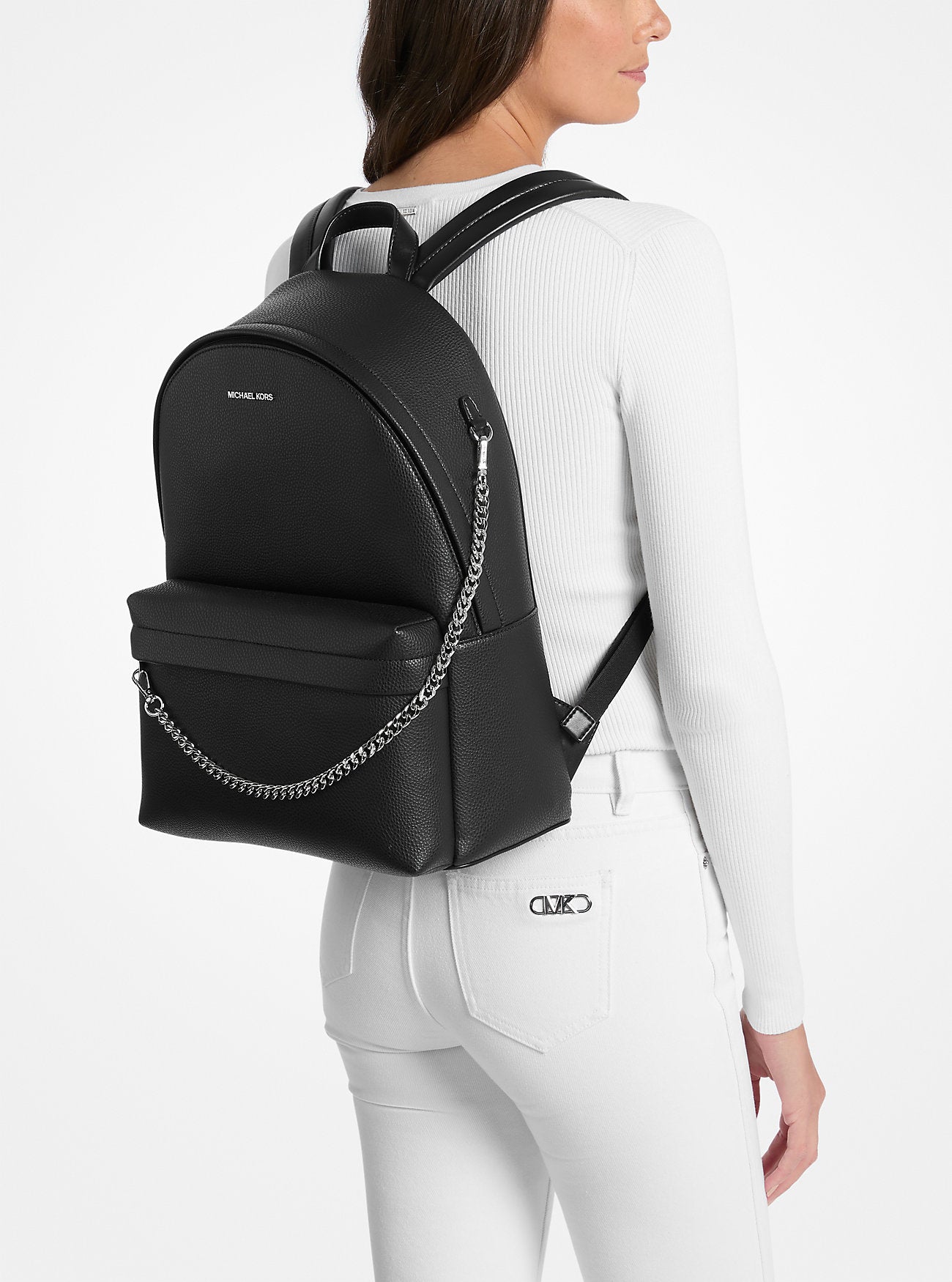 Mochila Michael Kors Slater String Black