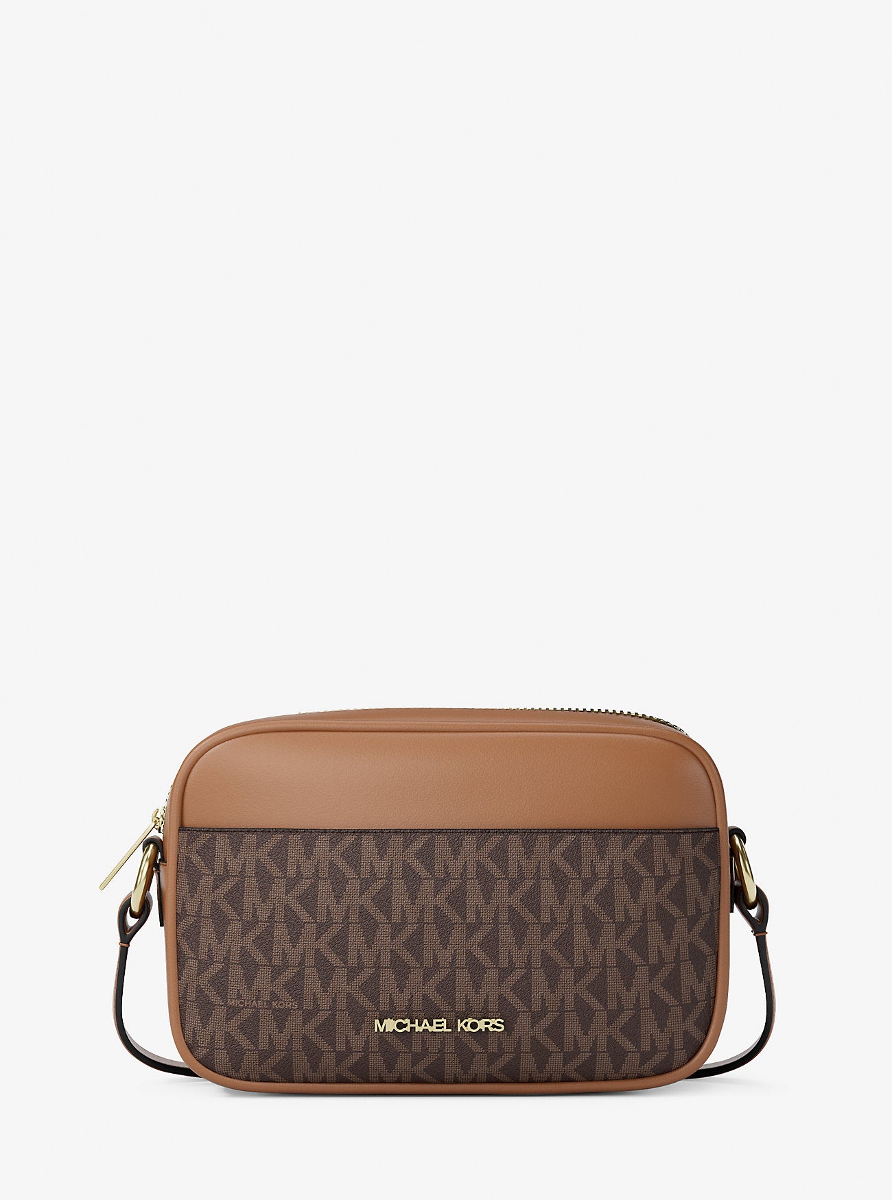 Cartera Michael Kors Jet Set Camera Café