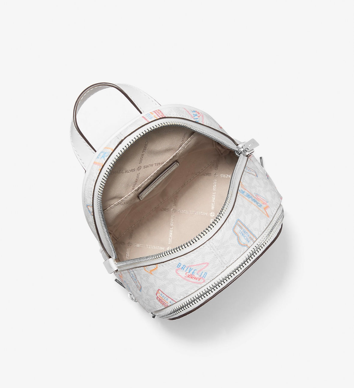 Mochila Michael Kors Mini Rhea Printed