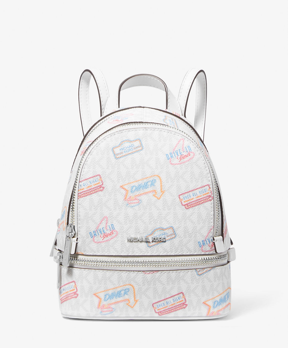 Mochila Michael Kors Mini Rhea Printed