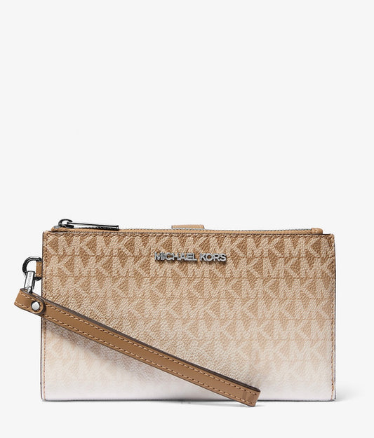 Billetera Michael Kors Jet Set Travel Ombré Brown