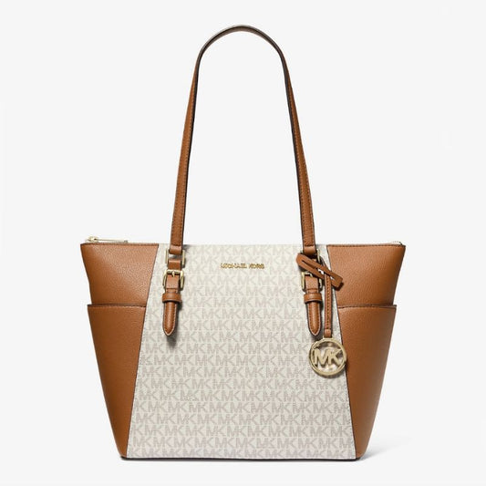 Cartera Michael Kors Charlotte Vainilla