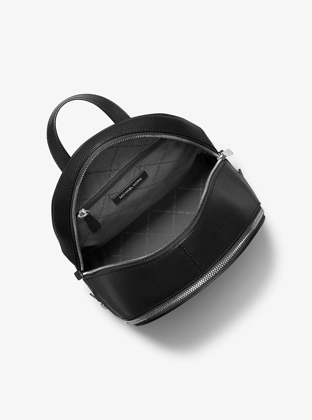 Mochila Michael Kors Rhea Black Leather
