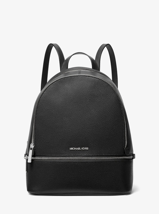 Mochila Michael Kors Rhea Black Leather