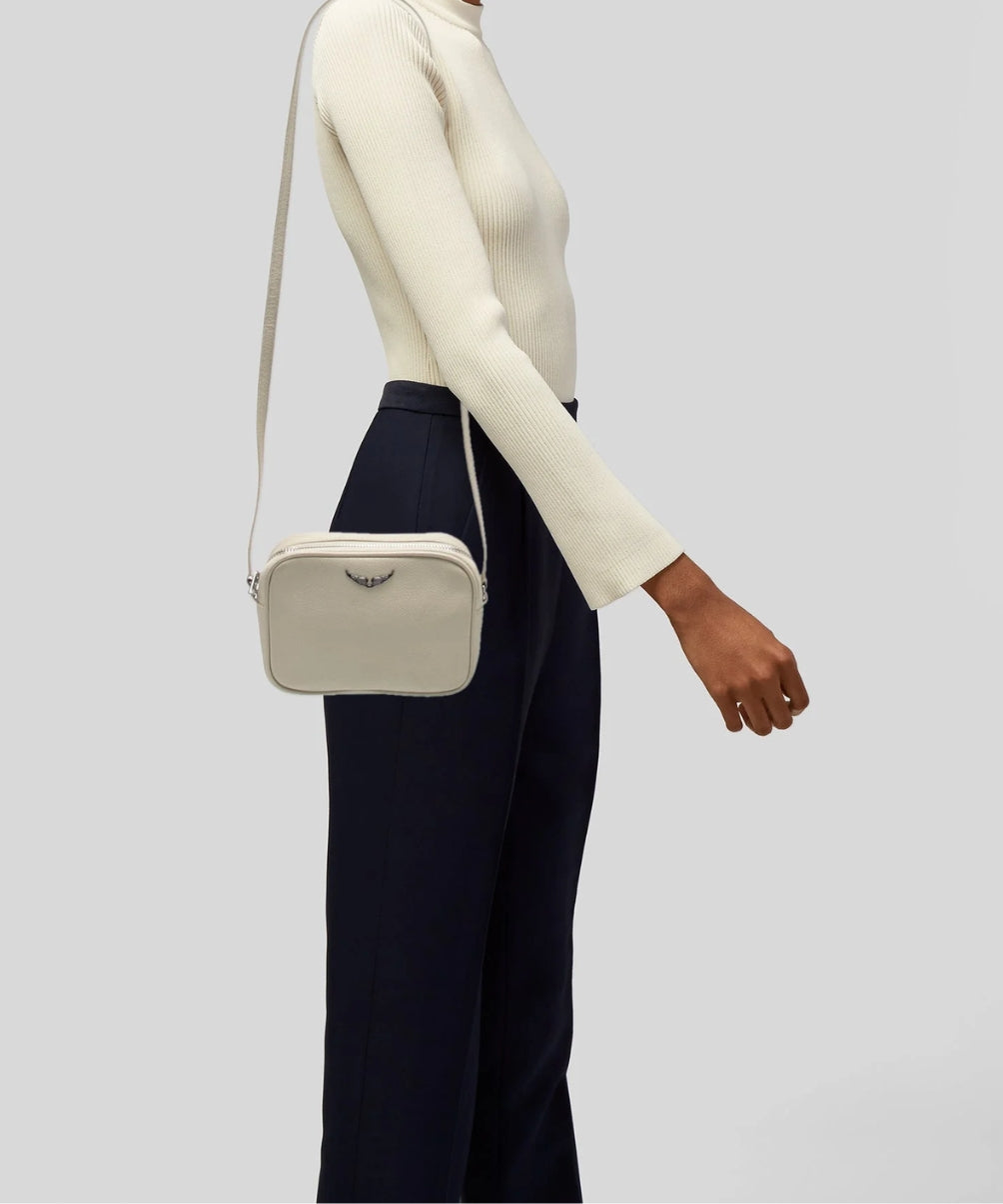 Cartera Zadig & Voltaire Clasica Cream