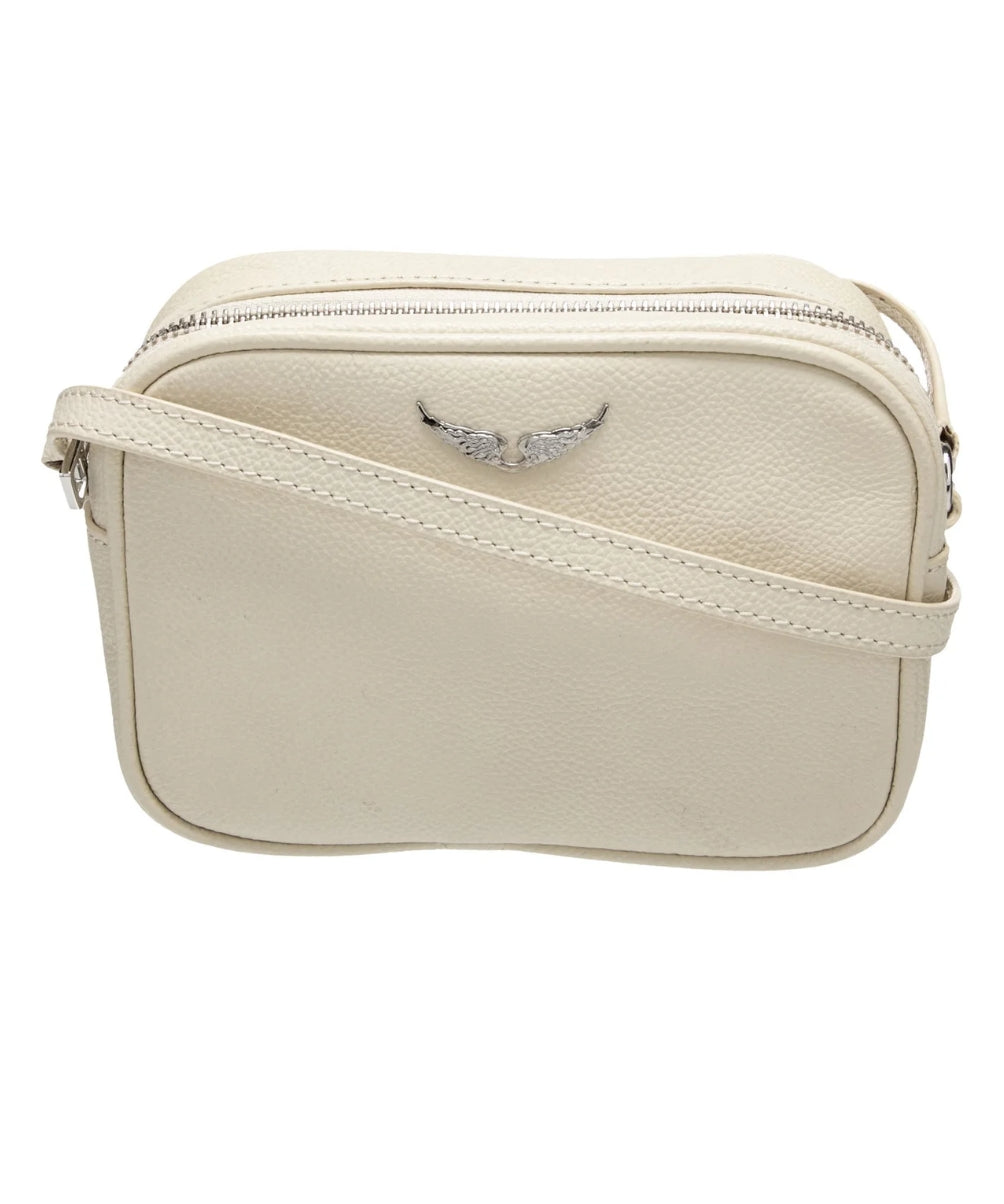 Cartera Zadig & Voltaire Clasica Cream