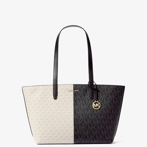 Cartera Michael Kors Two-Tone Black